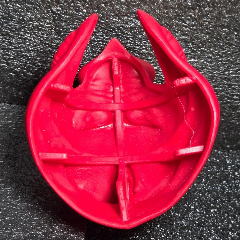 Vintage 1982 Mattel Masters of the Universe Battle Cat Helmet Red Mask MOTU Part - Picture 2 of 5